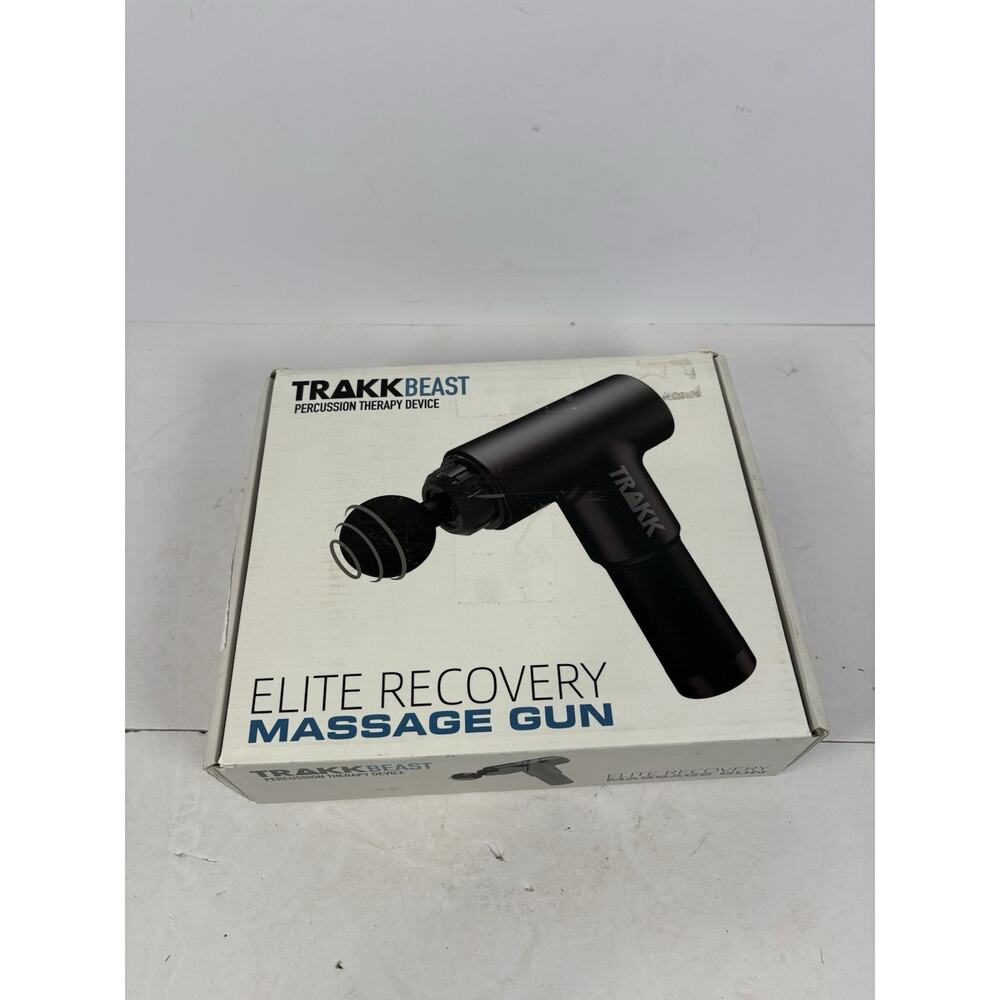 TRAKK Beast Deep Tissue Percussion Massage Gun, Rechargeable Handheld 6 Speed...